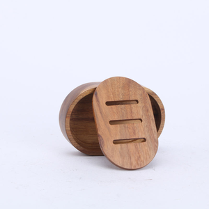 Juego de Accesorios de Baño de Bambú de 5 Piezas con Impresión Personalizada, Venta Caliente de Fábrica BSCI, para Hotel y Hogar - Product Image 5