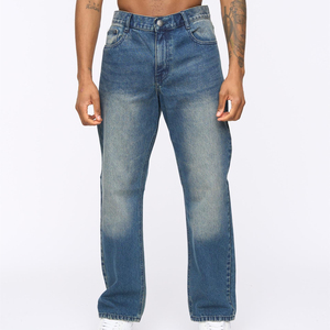 2026 Men Vintage Winter Straight Denim <b>Jeans</b> Large Size Black Blue Casual Jogging Fit High Quality <b>Soft</b> Stretch - Product Image 5