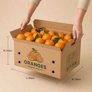 Caja de Embalaje para Mariscos Congelados Personalizada de Fábrica, Caja de Cartón Corrugado Marrón para Transporte de Alimentos, Soporte para Pedidos de Muestra - Product Image 5