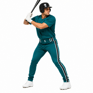 Pantalones de Béisbol Personalizados para Equipos, de Secado Rápido, Transpirables, 100% Poliéster, Uniformes de Alto Rendimiento, Venta al Por Mayor de Fábrica para Hombre - Product Image 1