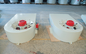 Ventilateur centrifuge à jet CT3 en acier, efficacité jusqu'à 86 %, tailles 500-850 mm, ventilateur à flux mixte 220-380 V pour structures en hauteur - Product Image 5