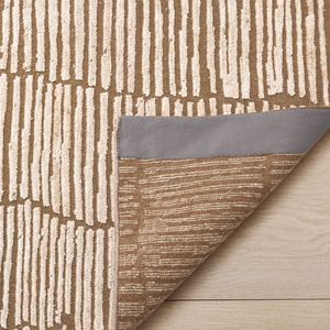 Acheter Tapis en Laine et Soie Doux et Confortable Noué à la Main Beige - Product Image 4