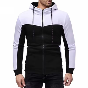 Sudadera con Capucha para Hombre, de Alta Calidad, Estilo Hip Hop, Casual, Otoñal, Tejida en Algodón French Terry, con Cierre Frontal, a Prueba de Viento - Product Image 2