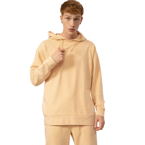 Survêtement d'hiver pour homme, sportif, décontracté, écologique, à capuche, couleur unie, imprimé, pull-over, séchage rapide, respirant, léger - Product Image 5