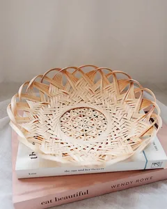 <b>Bamboo</b> <b>Basket</b> Handwoven From Natural Material Providing Durable Storage For Home Organization And Everyday Use - Product Image 2