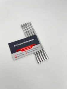 Herramientas Profesionales Reutilizables de Acero Inoxidable para Pulir Cutículas y Eliminar Piel Muerta, Doble Punta, para Manicura y Pedicura - Product Image 5