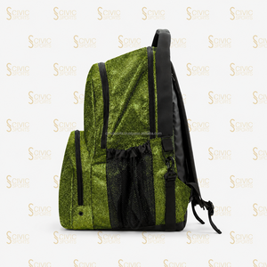 Sac à dos de cheerleading grande capacité personnalisé, imprimé par transfert thermique, motif pailleté, décontracté, sportif - Product Image 3