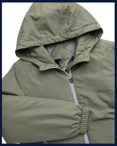 Chaqueta Cortavientos Ligera Tipo Anorak con Capucha con Cordón Ajustable y Media Cremallera para Mujer - Product Image 2