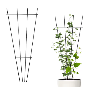 Heavy Duty Metal Garden Trellis for Climbing <b>Plants</b> 40cm Rustproof <b>Plant</b> Support <b>Frame</b> for Indoor Outdoor Pots and Vines - Product Image 2