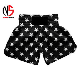 กางเกงมวยไทยผู้ชายสั่งตัดคุณภาพสูง แฟชั่นลำลอง ทันสมัย ไม่ยับ ขายดี ลายเรียบ ราคาพร้อมบริการ OEM 2026 - Product Image 1