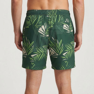 Shorts imprimés par sublimation pour hommes, motif personnalisé sur toute la surface, légers, avec cordon de serrage à la taille, vêtements de sport pour la salle de sport et l'entraînement - Product Image 4