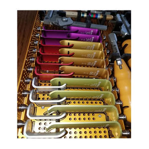 Kit d'instruments orthopédiques de base en acier inoxydable pour plaques traumatiques et grands fragments osseux, par Mahfooz Instruments - Product Image 2