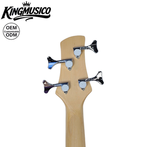 <span class=keywords><strong>Bajo</strong></span> Eléctrico OEM de 4 Cuerdas, 24 Trastes, Mástil de Arce, Cuerpo de Paulownia, <span class=keywords><strong>Escala</strong></span> de 864 mm - Product Image 6