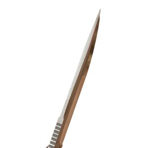 Cuchillos de hoja fija con mango de micarta texturizado y hoja de acero afilada con punta de caída para caza, camping y bushcraft al aire libre - Product Image 2