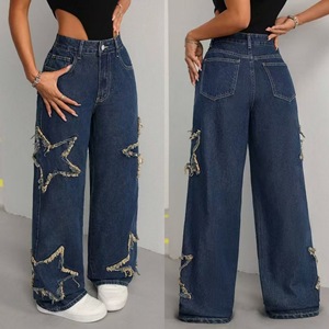 Pantalones Vaqueros Holgados de Mezclilla para Mujer, Estilo Vintage, Cintura Alta, Casuales de Verano - Product Image 5