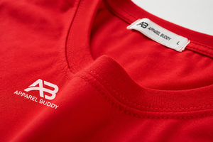 Camiseta de Manga Corta para Hombre, Marca AMY, 100% Algodón, Casual, Sólida, Transpirable, Corte Regular, Personalizable con Logotipo Bordado en la Parte Delantera, Venta al Por Mayor - Product Image 5