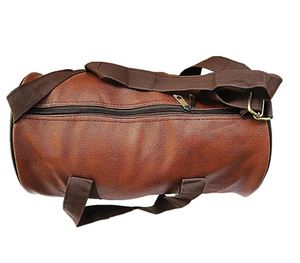 Sacs de voyage pliables multifonctionnels en cuir véritable pour hommes et femmes, taille et couleur personnalisables, utilisation en extérieur - Product Image 4