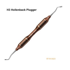 Plugger dentaire ergonomique H2 Hollenback RT-R-0422 manuel en acier inoxydable certifié CE par Roboz Tech Pakistan - Product Image 2