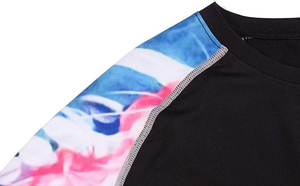 เสื้อรัดรูปแขนยาวลายกราฟิกสำหรับฝึกซ้อม BJJ No Gi เหมาะสำหรับการฝึกซ้อมกราปลิงและมวยปล้ำ ทรงพอดีตัว ยืดหยุ่นได้ ทันสมัย - Product Image 4