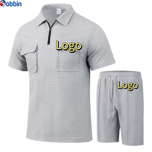 Conjunto de Shorts Polo Transpirables con Estampado, Colección Verano, Unisex, Personalizable, Tallas Grandes para Hombre - Product Image 6