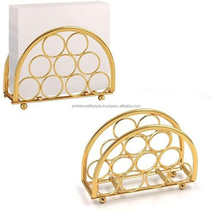 <b>Portable</b> Metal Tissue Holder Lightweight Napkin Dispenser Easy To Carry Suitable For Travel Outdoor And <b>Picnic</b> Use - Product Image 1
