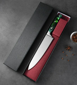 Cuchillo de Cocina, Cuchillo de Chef, Cuchillo de Acero Inoxidable con Mango de Madera Acrílica - Product Image 6