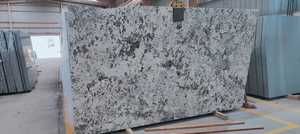 Dalle de granit blanc poli, panneau de pierre naturelle moderne, garantie à vie pour comptoir de cuisine, meuble-lavabo de salle de bain, mur de salon - Product Image 3