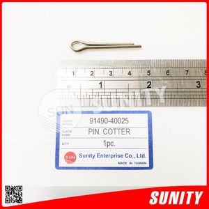 TAIWAN SUNITY haute reine de la qualité PIN. COTTER OEM 91490-40025 pour Yamaha 40HP Hélice en acier Cotter - Product Image 3