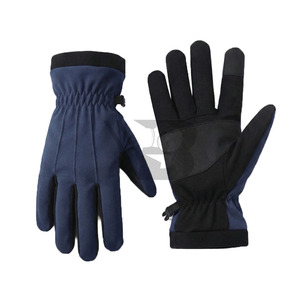 Style Anti-Slip Touchscreen Leather Motorbike <b>Gloves</b> Thermal Breathable Winter Outdoor Sports for Running Cycling Hiking Ski - Product Image 1