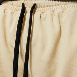 Pantalones Cortos Deportivos Casuales de Malla 100% Poliéster, Cintura Elástica, Transpirables, de Secado Rápido, con Logotipo Personalizado OEM para Hombre - Product Image 2