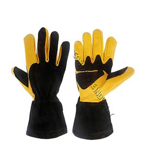 Gants de soudage en cuir de qualité supérieure Offre Spéciale Taille personnalisée Protection des mains et des bras résistante à la chaleur et au feu - Product Image 1