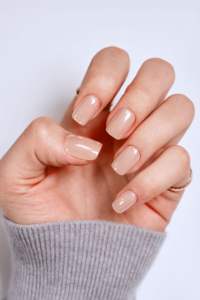 Uñas Postizas Artificiales de Color Blanco Leche con Lindo Diseño de Corazón, Forma de Almendra, Suministros de Uñas Personalizados, Uñas a Presión, Fabricación OEM ODM - Product Image 4