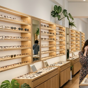 Gold <b>Mirror</b> Finish Stainless Steel Modern High-end Durable Sunglasses Display Stand Glasses Display Rack Eyewear Holder for - Product Image 6