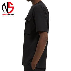 Camiseta de algodón 100% premium para hombre, de manga larga, personalizable, de alta calidad, lisa, holgada, estampada 2026 - Product Image 4