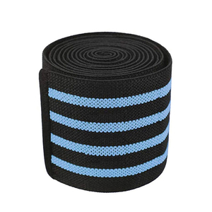 Custom Logo Design Neoprene Breathable Adjustable Workout Powerlifting <b>Knee</b> Wraps <b>Exercise</b> Fitness Elastic Weight Lifting Heavy - Product Image 6
