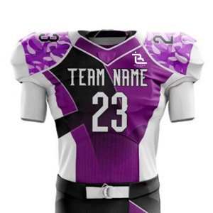 Créez votre propre logo, uniforme de football personnalisé en couleur, fabriqué dans les meilleurs matériaux, uniforme de football américain très vendu - Product Image 3