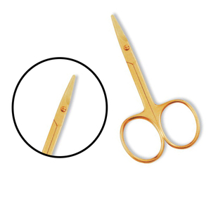 Professional Stainless Steel Cuticle Scissors & Beauty Scissors Nail Cuticle Trimmer Cuticle Pointed Curved Blade - Product Image 2
