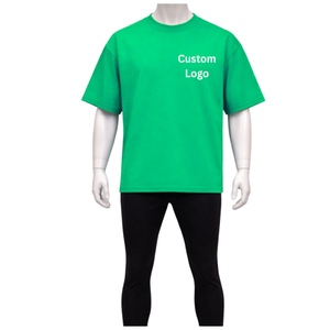 Camiseta de hombre de manga corta, tela transpirable, corte regular, diseño de cuello redondo, estampado liso, impresión de logotipo personalizado. - Product Image 5