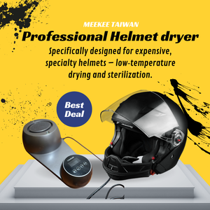 UV Light Dryer Helmet Accessories with 2 UVC LEDs and PTC Heating 30-Minute Timer AC 100-240V - Product Image 4