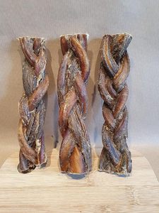 Bâtons à mâcher tressés pour chiens, en pénis de buffle naturel séché en usine, écologiques, faits à la main, type os, haute qualité, prix de gros - Product Image 3