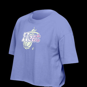 Camiseta Corta con Estampado Gráfico para Mujer, Top Corto Informal de Algodón Oversize - Product Image 5