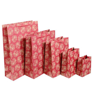 Sacs en papier kraft personnalisés de luxe avec pelliculage à chaud, prix d'usine, avec votre propre logo, pour bougies, sacs de pelliculage personnalisés de haute qualité - Product Image 5