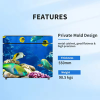 Panel de Pantalla LED a Todo Color de 3840x2160, Mesa de DJ para Centro Comercial, Pantalla LED para Eventos de Clubes Musicales, Soporte de Escritorio