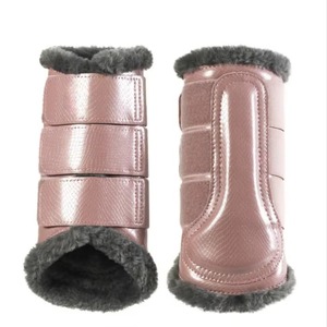 Bottes d'équitation de luxe pour dressage, de haute qualité, personnalisables, en matériaux durables, pour l'entraînement en extérieur, avec doublure en fourrure - Product Image 6
