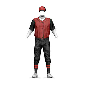 Uniforme de Béisbol Transpirable de Secado Rápido, Manga Corta, Ropa Deportiva, Tallas Grandes, Diseño Personalizado, Logotipo del Club, Impresión Digital Frontal - Product Image 5