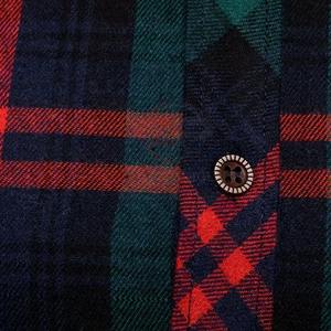 Camisa de Manga Larga Casual Elegante para Hombre, Camisa de Manga Larga Lisa Teñida para Hombre, Camisa de Manga Larga con Puño de Botón para Hombre, Camisa de Cuello Extendido para Hombre - Product Image 6