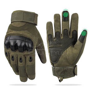 Guantes Tácticos de Alta Calidad con Doble Protección en la Palma y Nudillos Reforzados, Calidad de Exportación, Color Negro y Verde Oliva, Guantes de Caza al por Mayor - Product Image 1