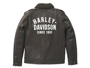 Brown Casual <b>Genuine</b> <b>Leather</b> <b>Jacket</b> Men Motorcycle Biker Fashion <b>Jacket</b> - Product Image 1