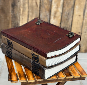 Embossed Leather Journal, <b>Tree</b> of Life Design, Wedding Guest <b>Book</b>, Photo Album - Product Image 5