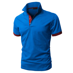 เสื้อโปโลชาย พิมพ์โลโก้ได้ ผ้าโพลีเอสเตอร์ แห้งเร็ว ไม่หดตัว ขายส่ง - Product Image 2